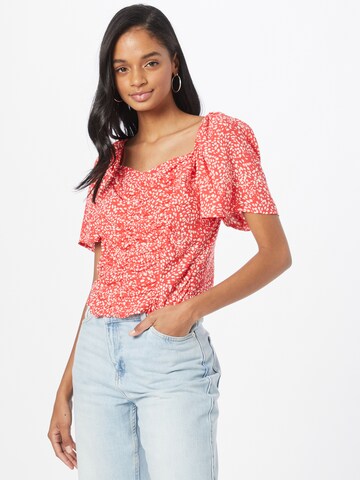 NEW LOOK Shirt 'EMMA' in Red: front