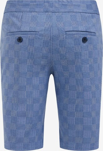 WE Fashion Slimfit Shorts in Blau