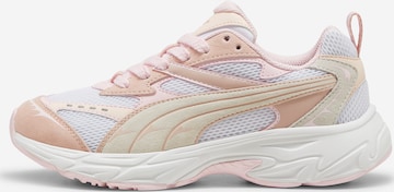 PUMA - Sapatilhas baixas 'Morphic' em branco: frente