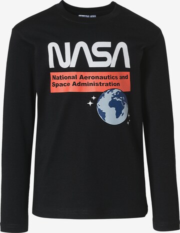NASA Shirt in Schwarz: predná strana