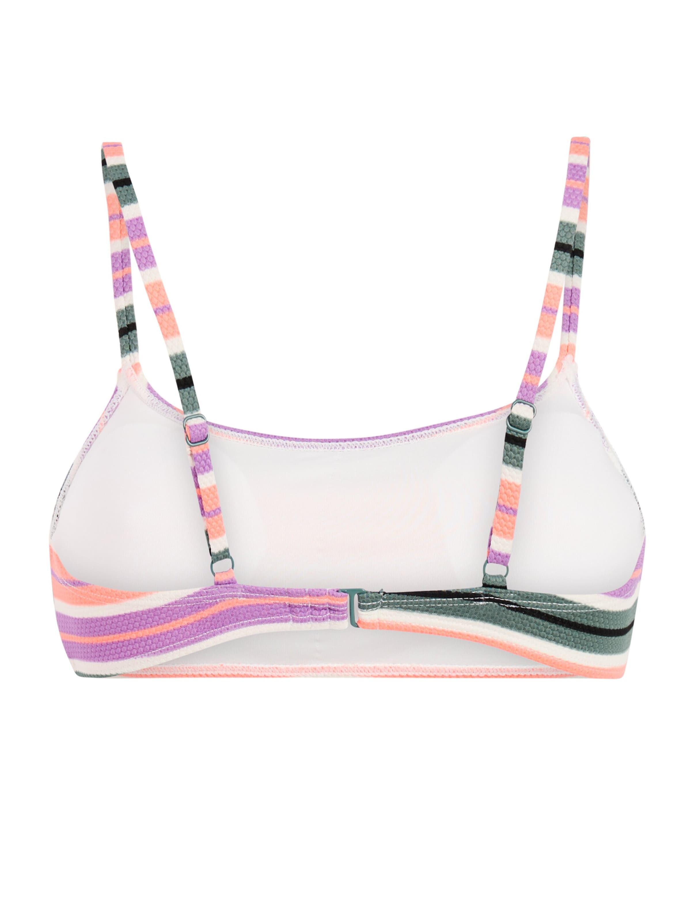 PROTEST Bustier Bikinitop 'MIXElif'‌‌‌‌‌‌‌ in Lila