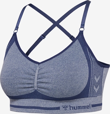 Bustier Soutien-gorge de sport Hummel en bleu