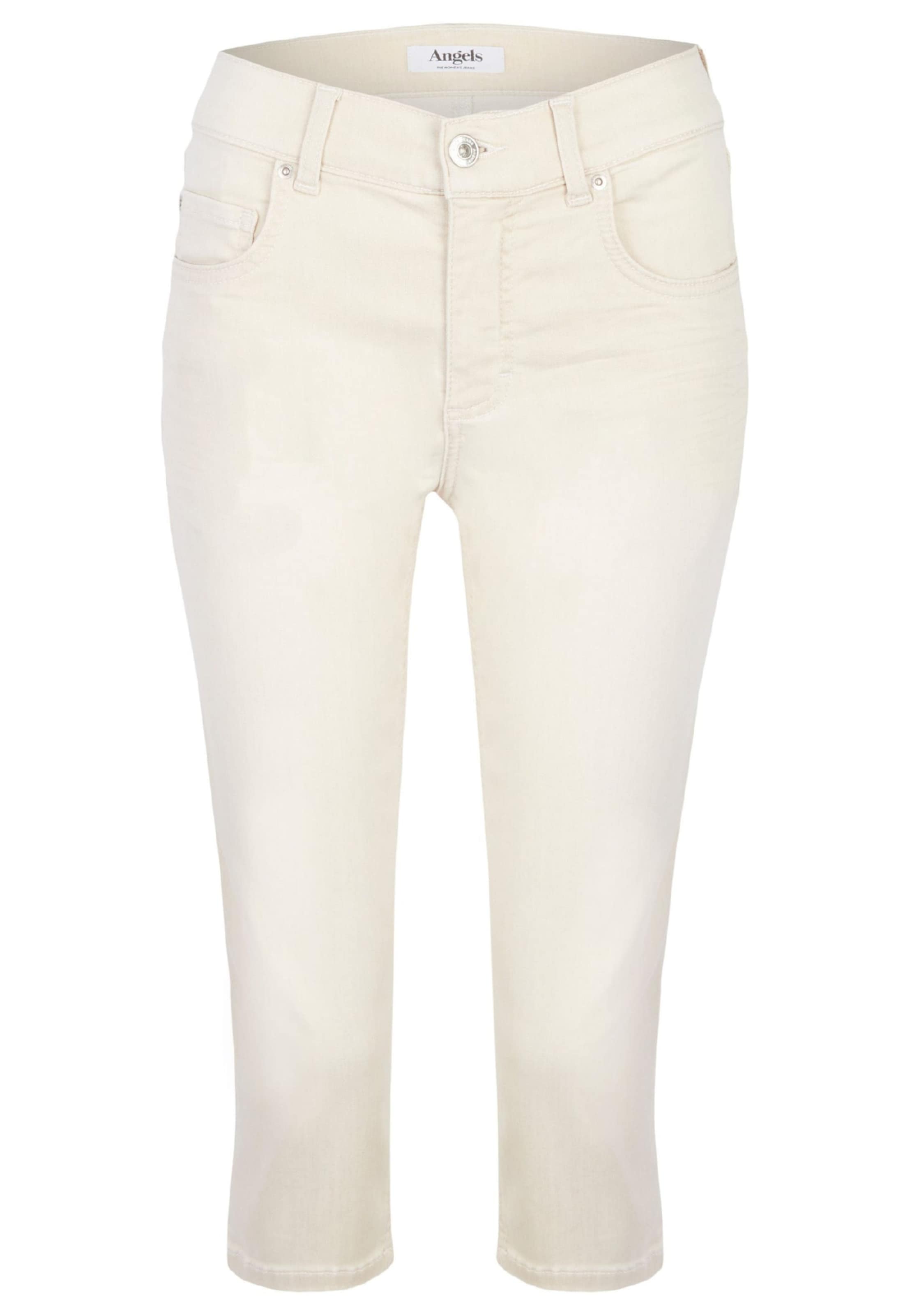 Slimfit Jeans 'Ana' di Angels in beige: frontale