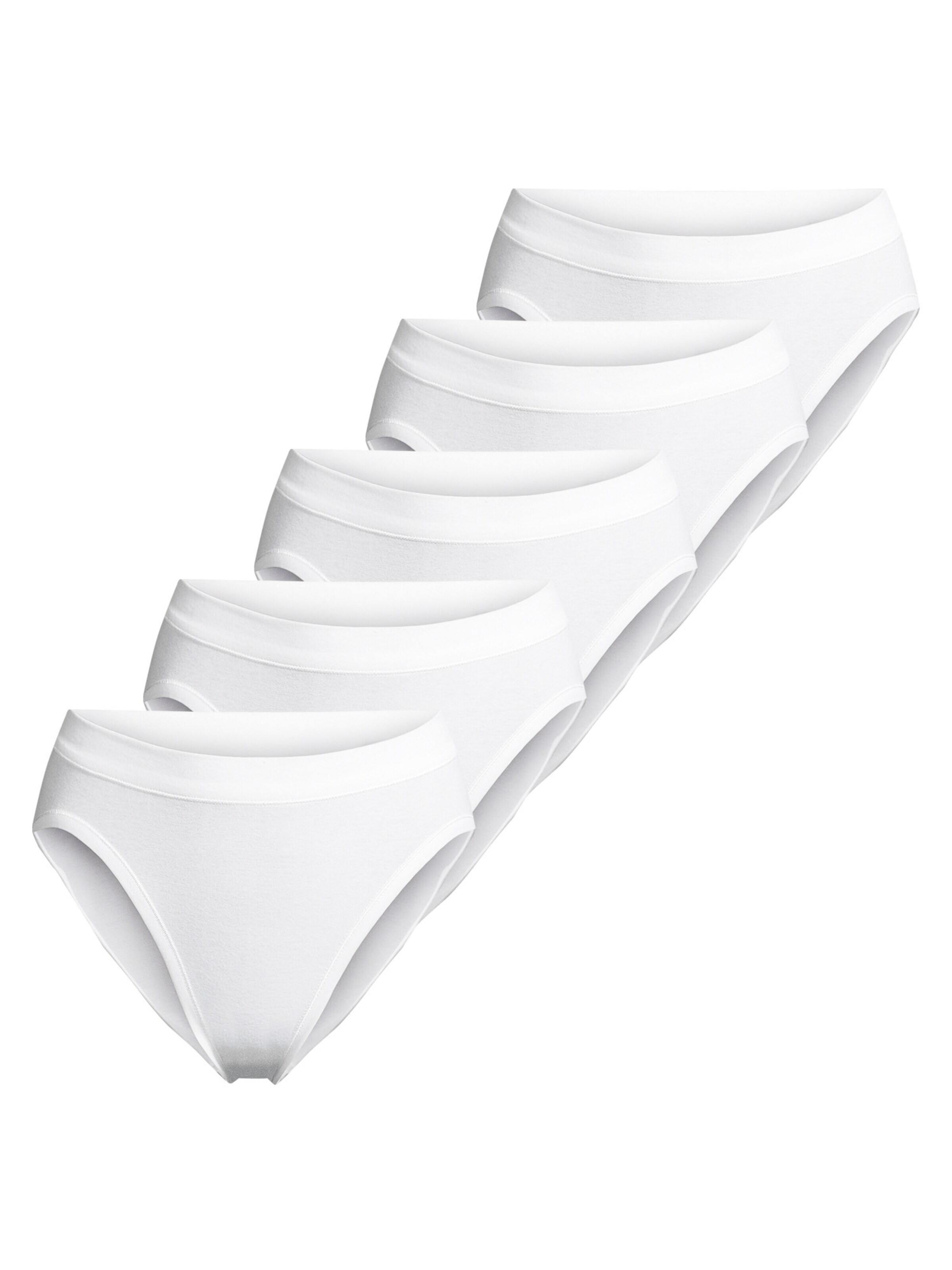 ESGE Slip 'Basic - Feinripp' in White: front