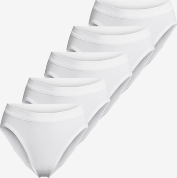 ESGE Slip 'Basic - Feinripp' in White: front
