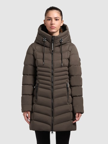 khujo Winter coat 'Lava' in Brown: front