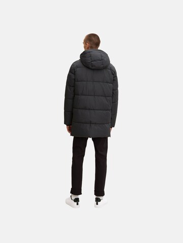 TOM TAILOR Winter Jacket in Black