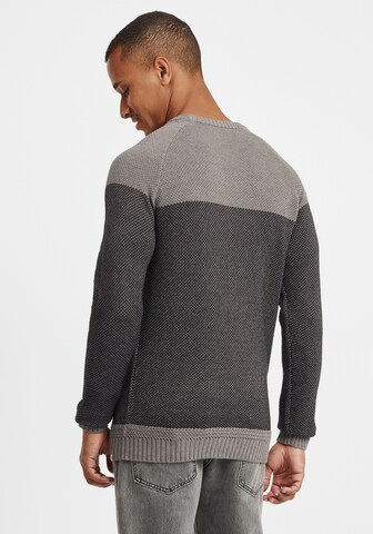 !Solid Strickpullover 'Rapel' in Grau