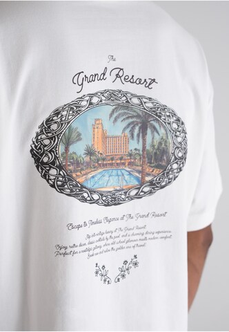 Prohibited Shirt 'Grand Pool' in White