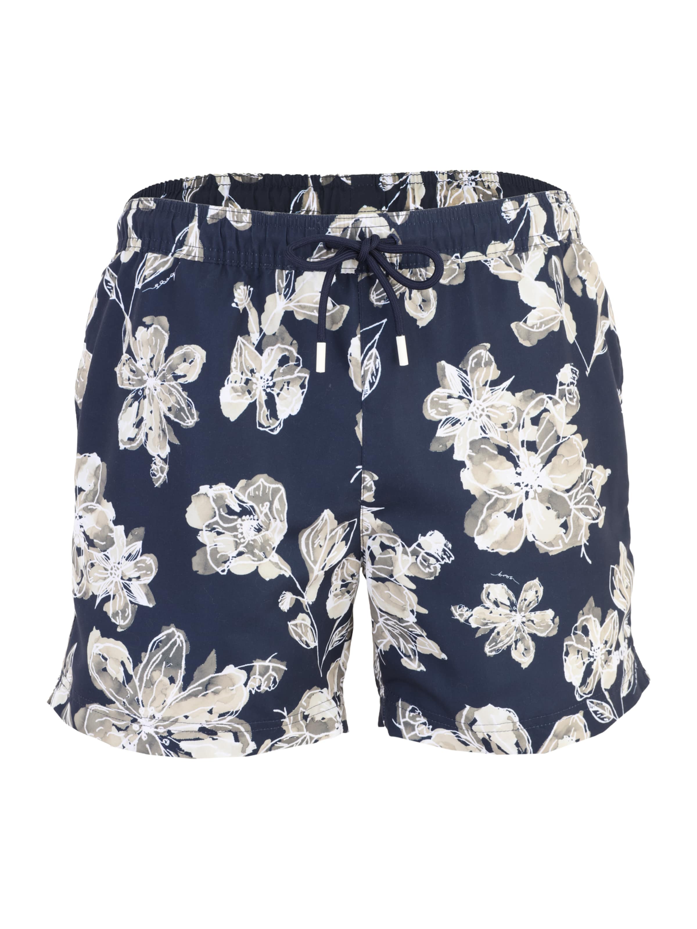 BOSS Badeshorts 'Discus' in Blau: Vorderseite