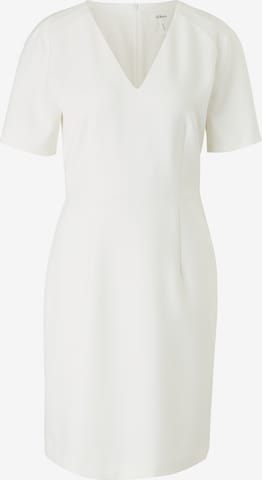 s.Oliver BLACK LABEL Sheath dress in Beige: front