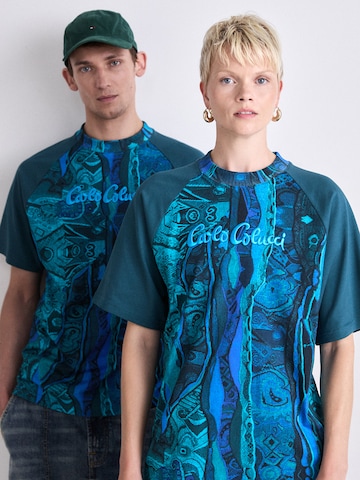 Carlo Colucci Shirt 'Eschfaller' in Green