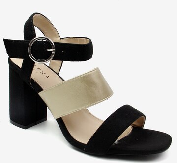 Celena - Sandalias con hebilla 'Charlyn' en negro