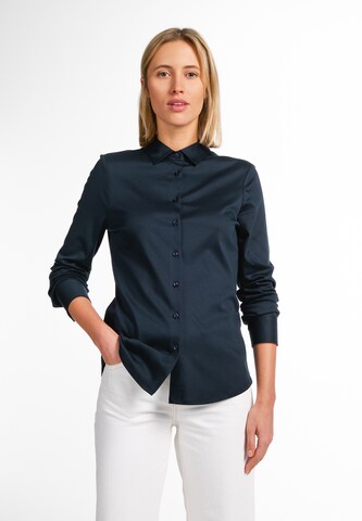 ETERNA Blouse in Blauw: voorkant