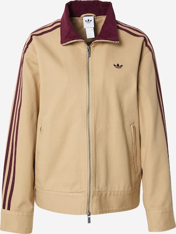 ADIDAS ORIGINALS Välikausitakki värissä beige: etupuoli