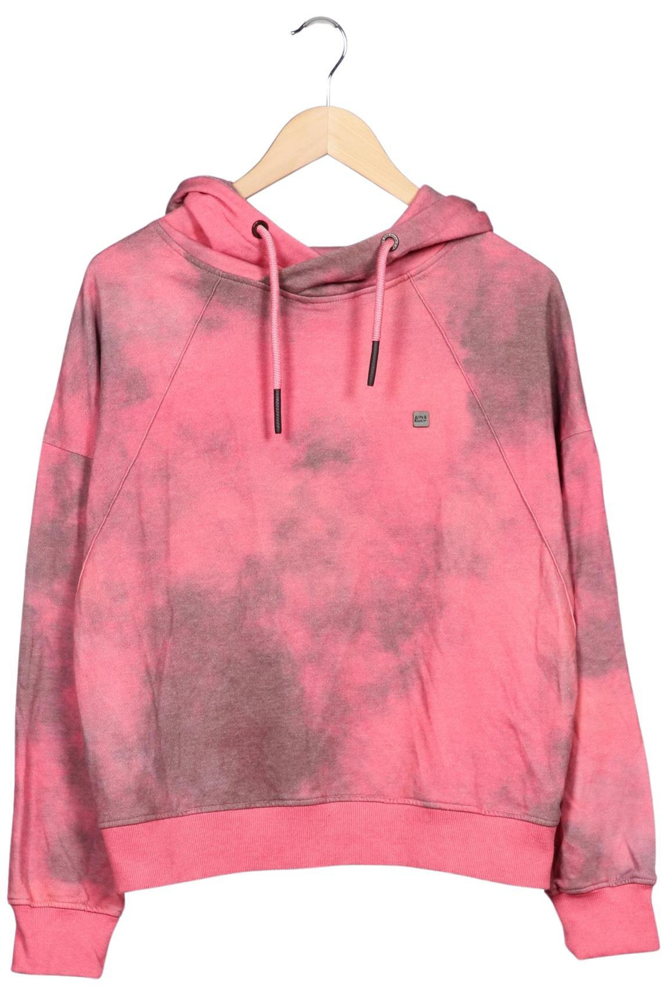 alife & kickin Sweatshirt & Zip-Up Hoodie in M in Pink: front