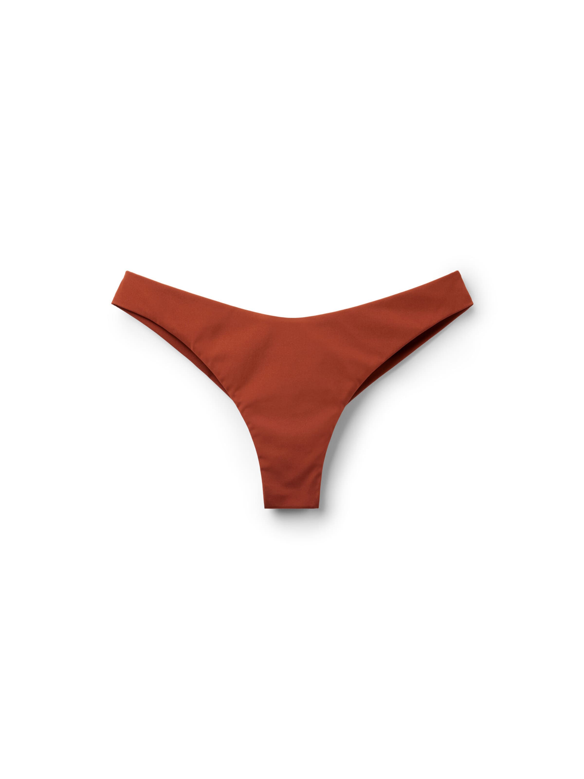 CALZEDONIA Bikini Bottoms 'Premium Fit' in Brown: front