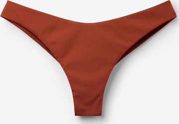 CALZEDONIA Bikini Bottoms 'Premium Fit' in Brown: front
