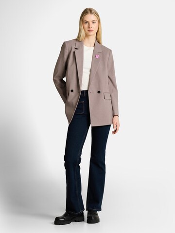 TOM TAILOR DENIM Blazer in Brown