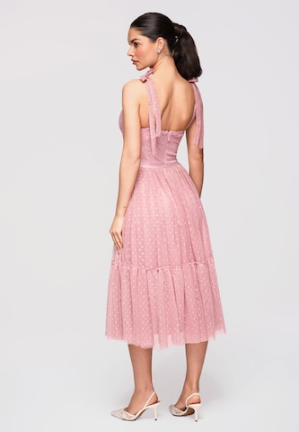 Ombre Abendkleid in Pink