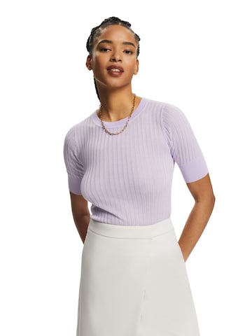 Pull-over ESPRIT en violet : devant