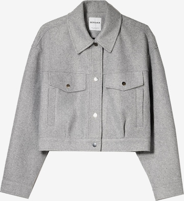 Bershka Jacke in Grau: Vorderseite