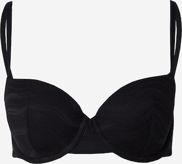 Calvin Klein Underwear Balconette Bra in Black: front