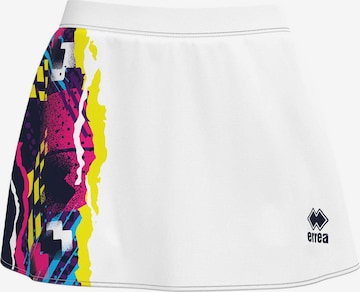 Jupe de sport Errea en blanc : devant