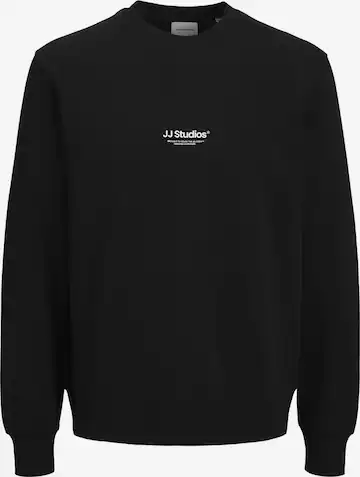 JACK & JONES Majica 'JJESOHO' | črna barva: sprednja stran