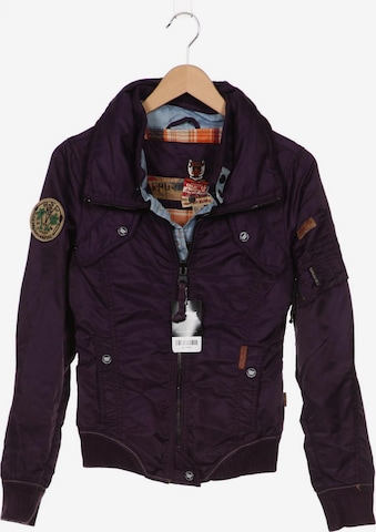 khujo Jacket & Coat in S in Purple: front