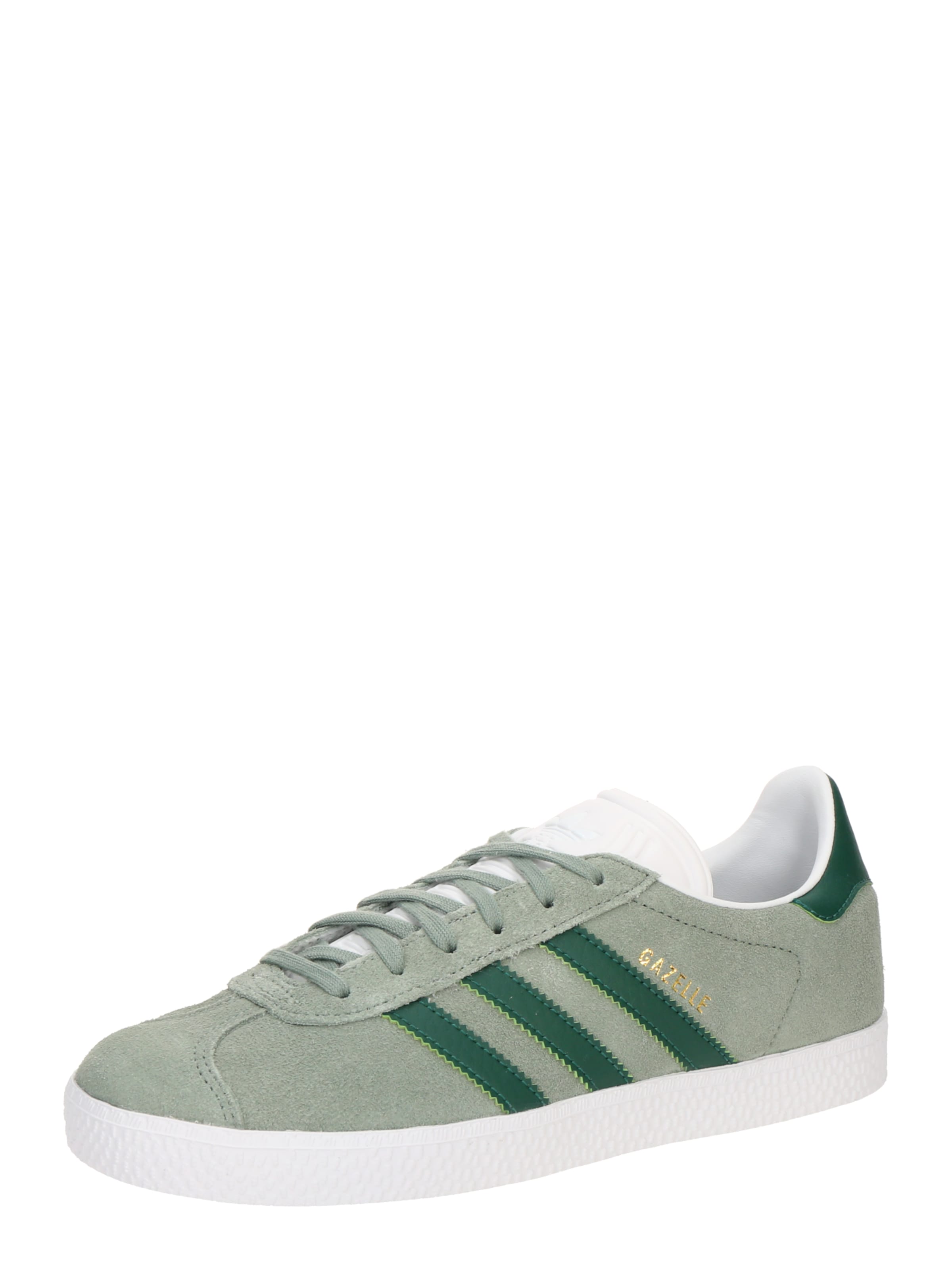 ADIDAS ORIGINALS Ketsid 'Gazelle', värv roheline: eest vaates