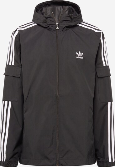 ADIDAS ORIGINALS Veste mi-saison 'Adicolor Classics 3-Stripes ' en noir / blanc, Vue avec produit