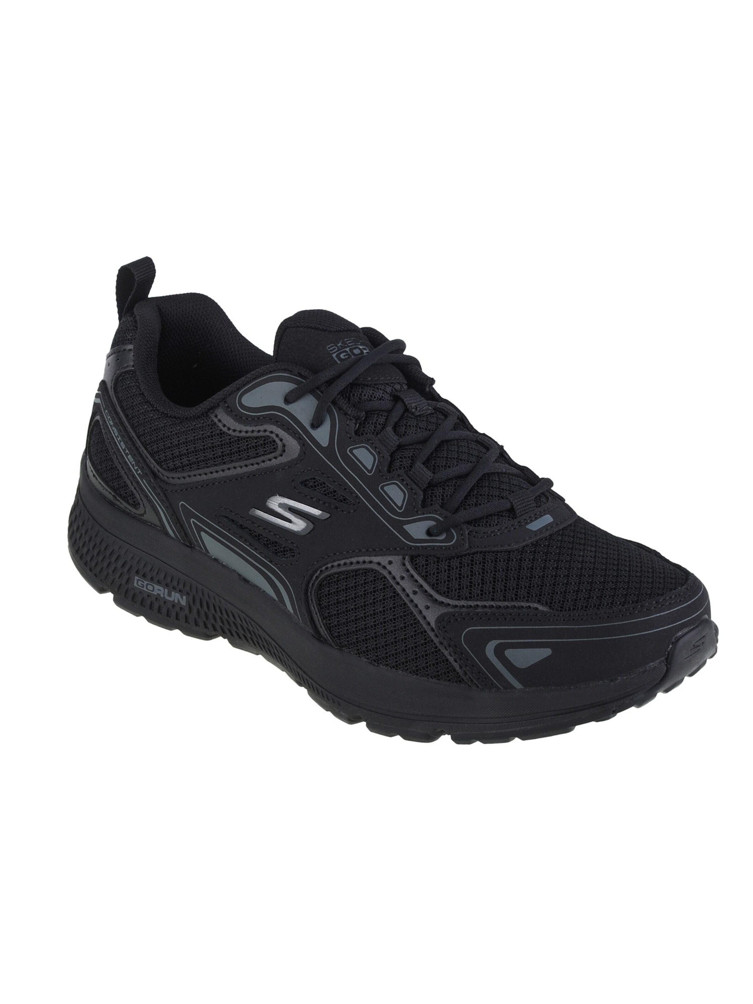 SKECHERS Loopschoen 'Skechers Go Run Consistent' in Zwart: voorkant