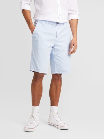 CAMP DAVID Regular Chino in Blauw: voorkant