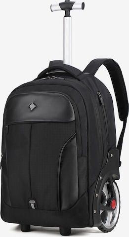 Aoking Backpack in Black: front