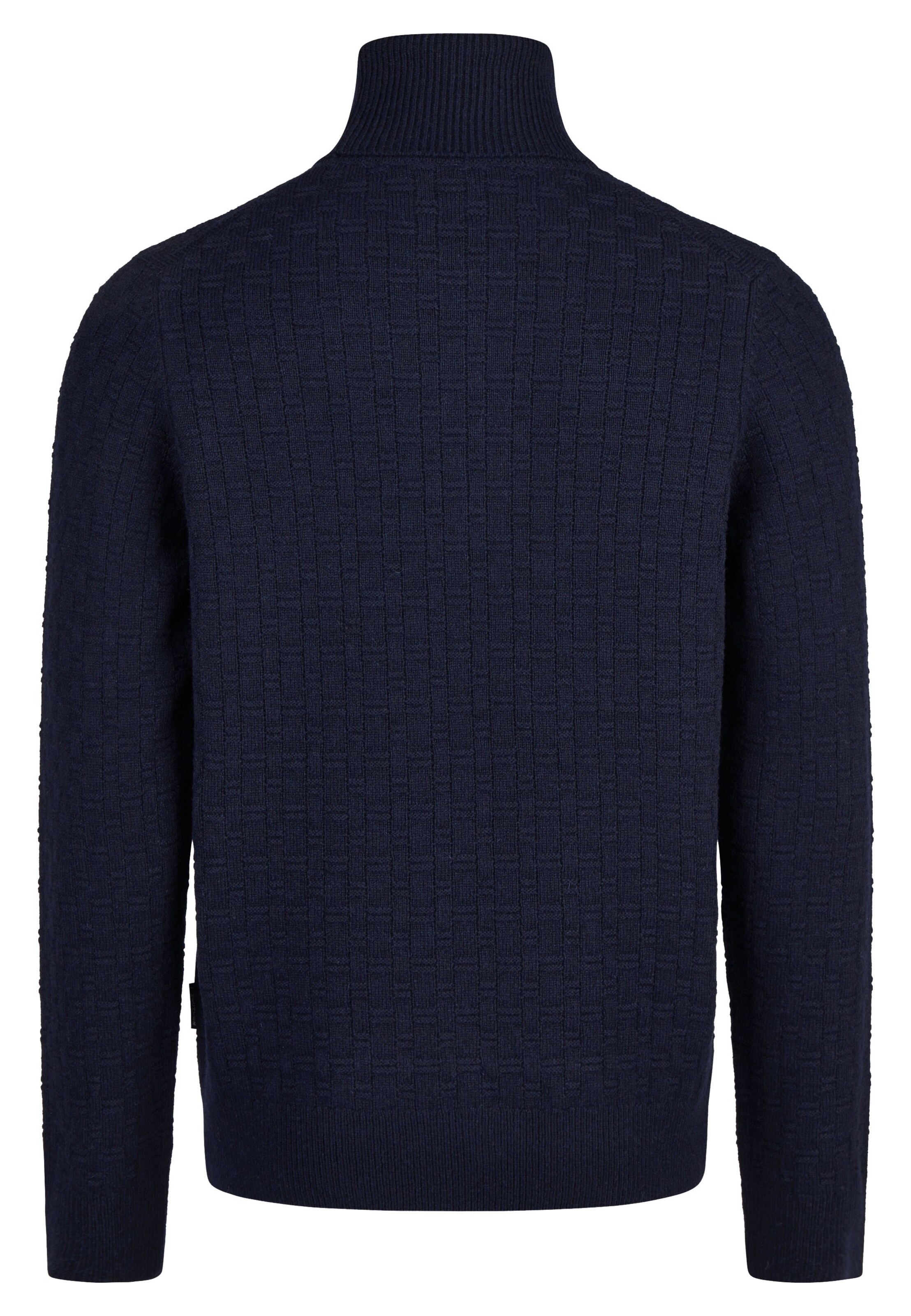 HECHTER PARIS Strickpullover 'Basic' in Blau
