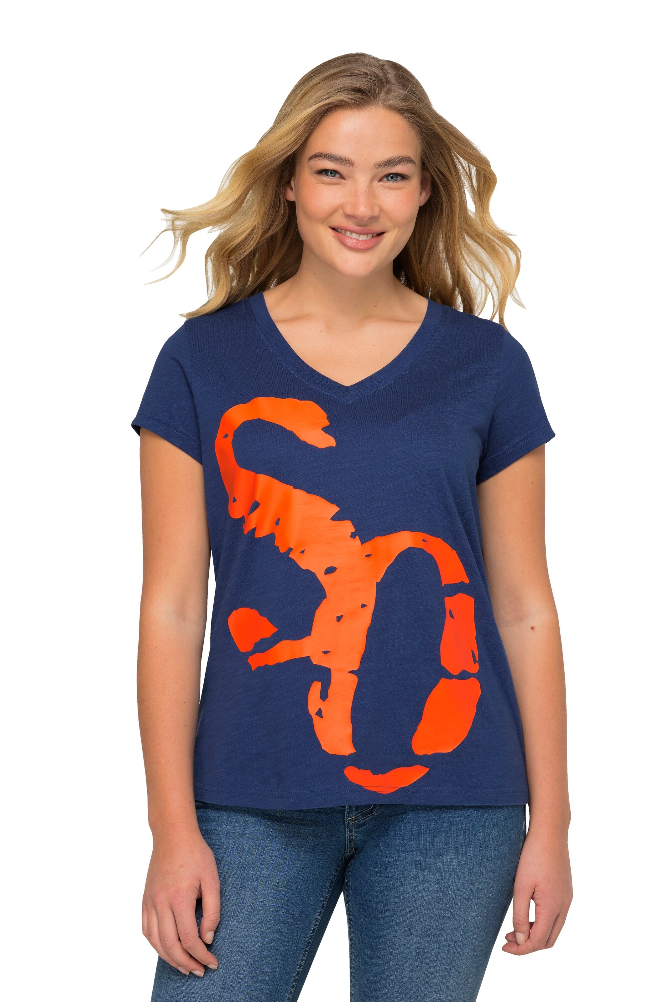 LAURASØN Shirt in Blue: front