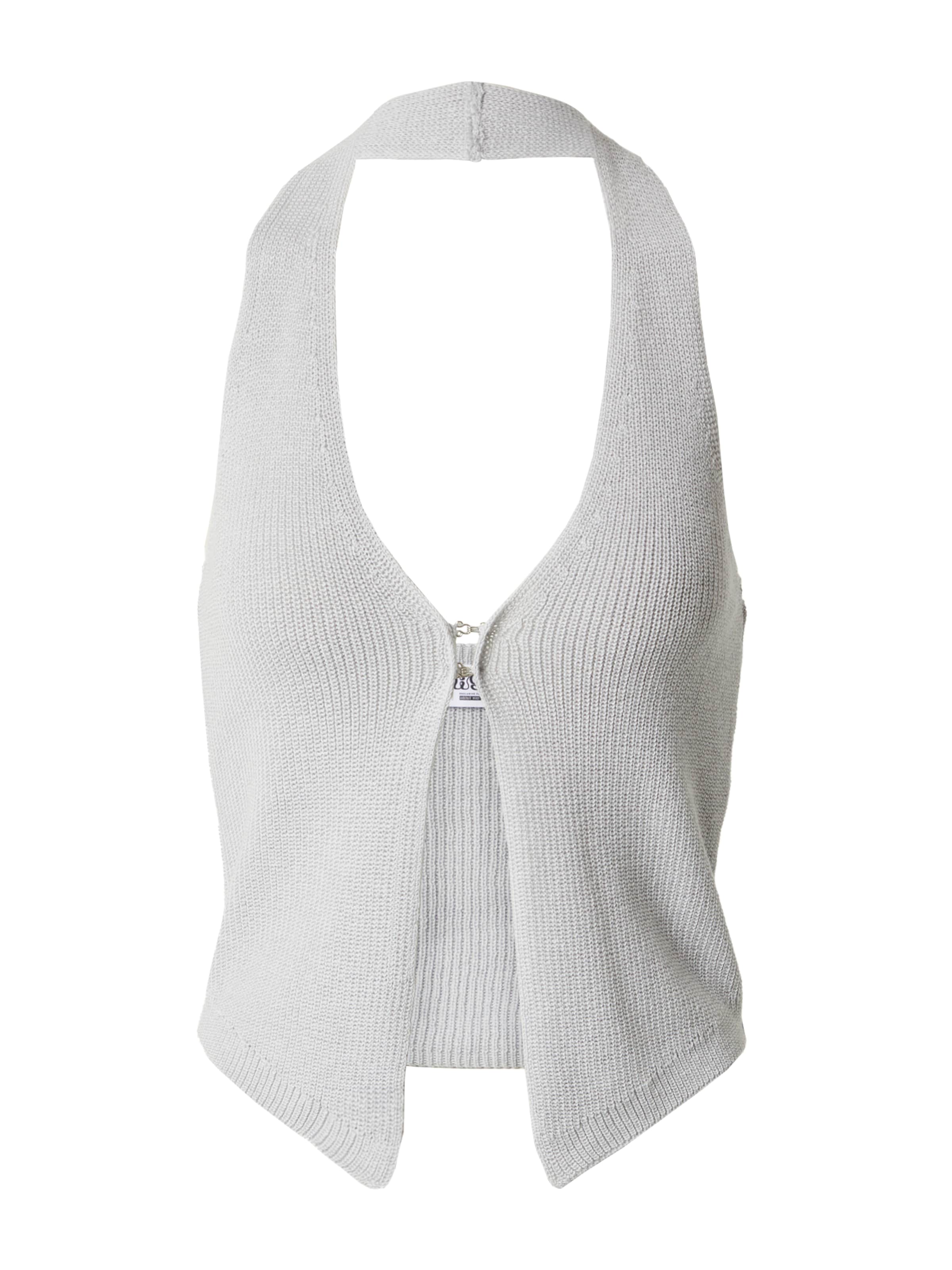 SHYX Tops en tricot 'Hava' en gris clair, Vue avec produit