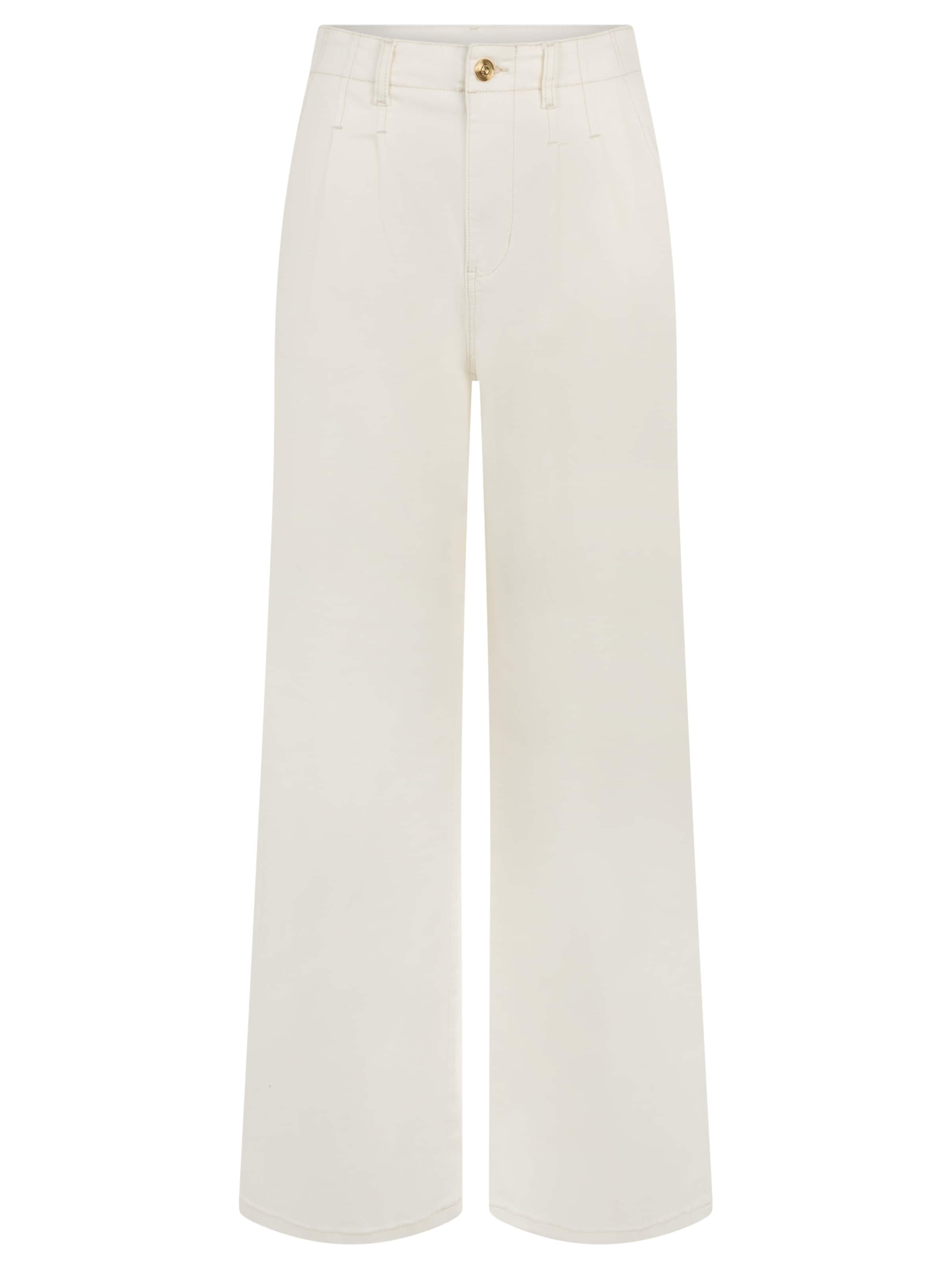 APART Pleated Jeans in White, Item view