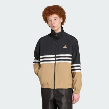 ADIDAS ORIGINALS Övergångsjacka 'Archive' i brun: framsida