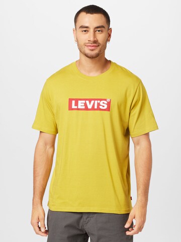T-Shirt LEVI'S ® en jaune : devant