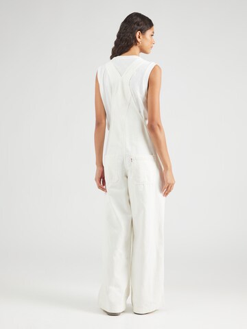 Wide leg Jeans con pettorina di LEVI'S ® in bianco