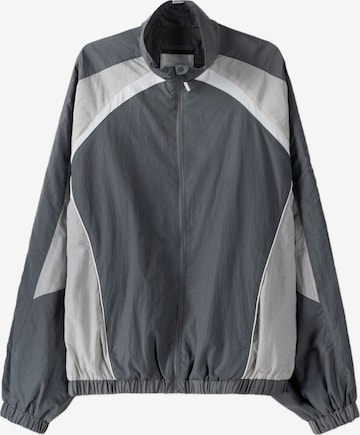Bershka Between-season jacket in Grey: front