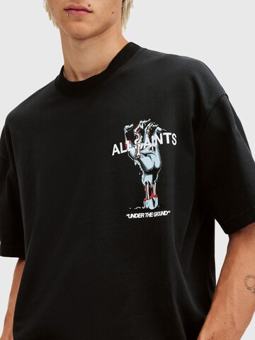 AllSaints Shirt 'UNDERGANG' in Black