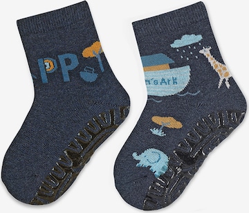 STERNTALER Socken 'Fli Fli Air DP' in Blau: predná strana