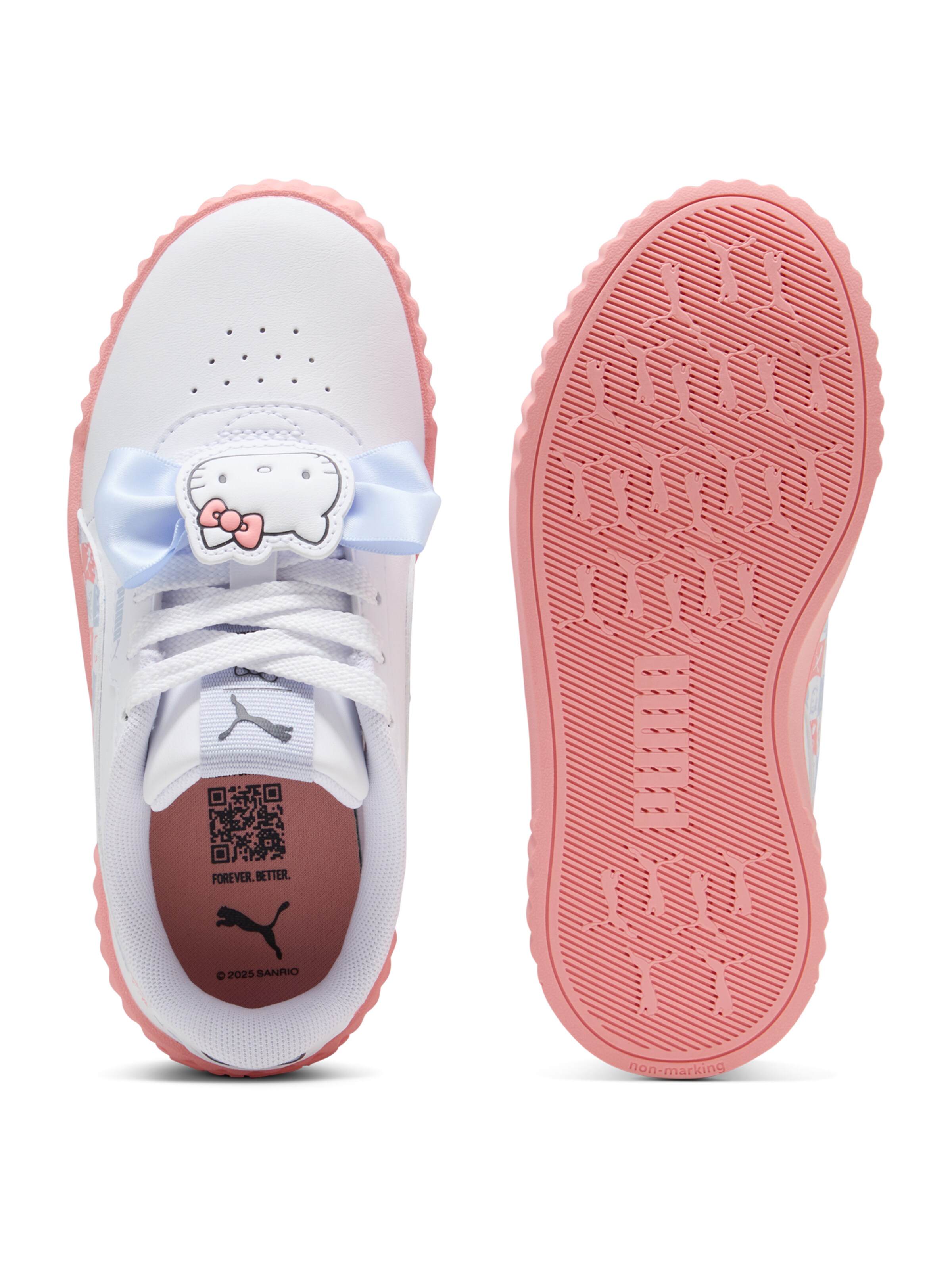 PUMA Ketsid 'Puma x Hello Kitty And Friends Carina 3.0', värv valge