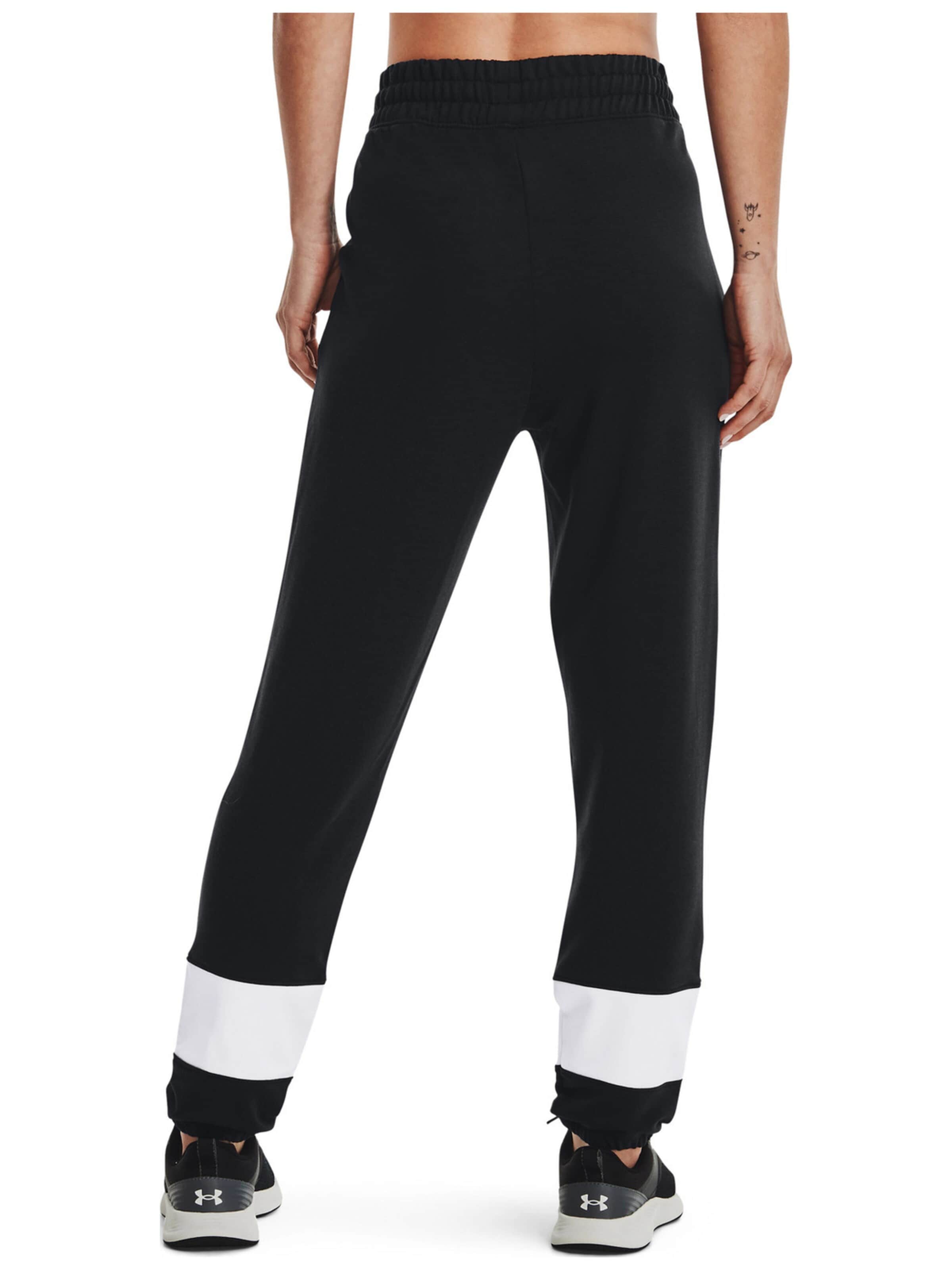UNDER ARMOUR - regular Pantalón deportivo 'Under Armour Rival Terry CB' en negro