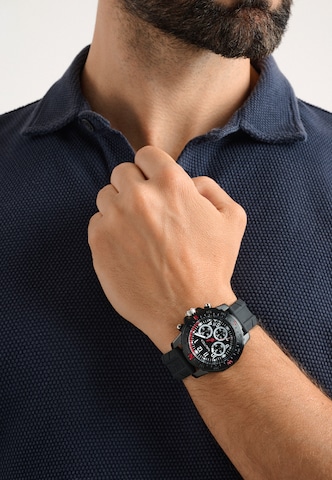 Montre de sport ' RIDING SAIL ' NAUTICA en noir : devant