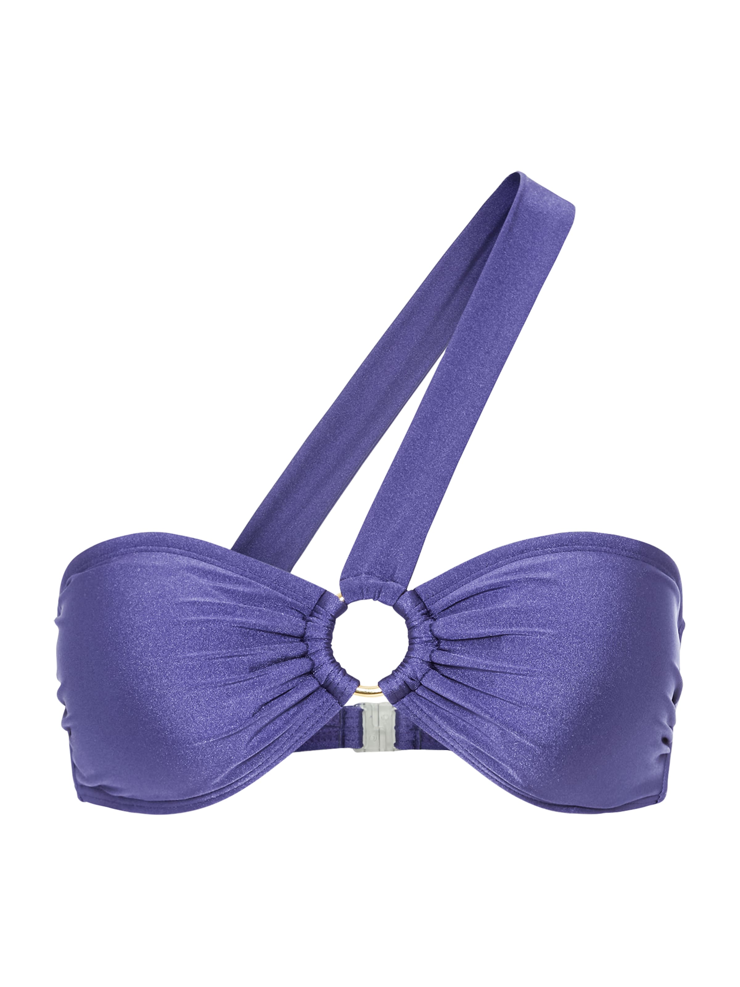 LSCN by LASCANA Bandeau Bikini zgornji del 'Baila' | vijolična barva: sprednja stran