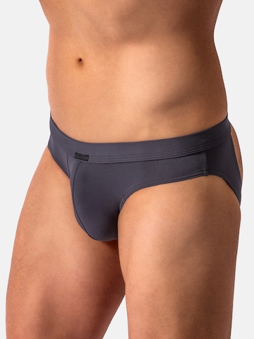 Manstore Panty '  String Jock 2623M' in Grey: front